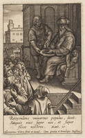 TvB G 3489
<br/>
Jezus bij Pilatus
<br/>
<em>Wierix, Hieronymus (1553?-1619)</em>
